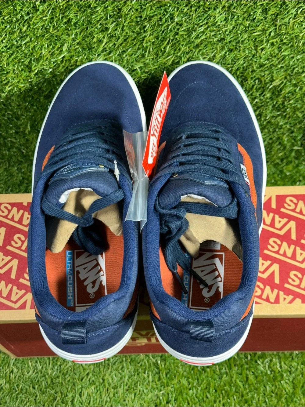 Vans Kyle Walker Pro , Dress Blue/ Potter’s Clay, Men’s 8 , VN0A2XSGVFQ